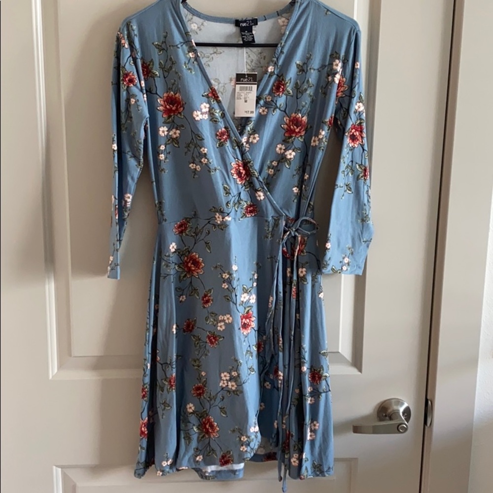 Mini floral dress